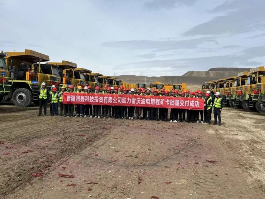 節(jié)能新標(biāo)桿，技術(shù)高集成！雷沃重工新能源礦卡交付新疆大型煤礦！